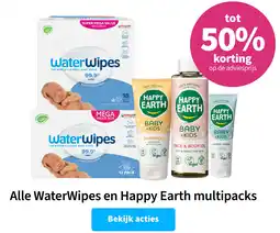 Plein.nl Alle WaterWipes en Happy Earth multipacks aanbieding
