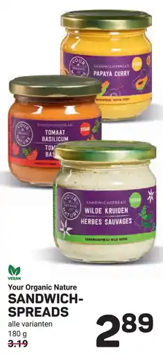 Ekoplaza Sandwich spreads aanbieding