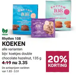 Ekoplaza Rhythm 108 koeken aanbieding