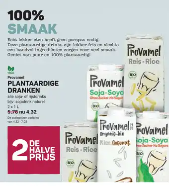 Ekoplaza Provamel plantaardige dranken aanbieding