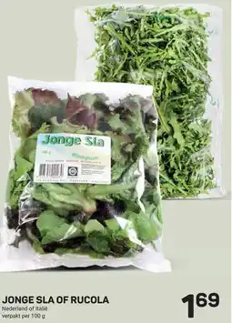 Ekoplaza Jonge sla jonge sla of rucola aanbieding