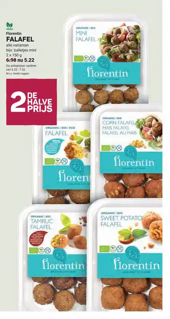 Ekoplaza Florentin falafel aanbieding