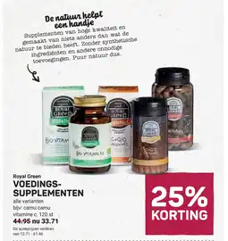 Ekoplaza Royal green Voedings supplementen aanbieding