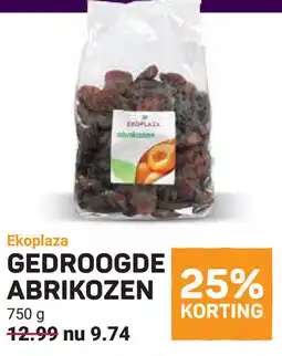 Ekoplaza Ekoplaza Gedroogde abrikozen aanbieding