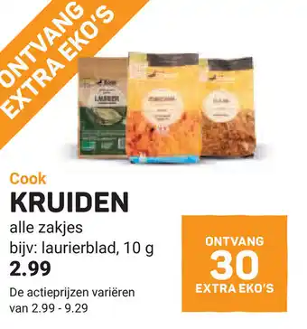 Ekoplaza Cook Kruiden aanbieding