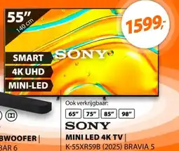 Expert Sony mini led 4k tv aanbieding