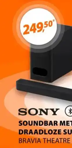 Expert Soundbar met draadloze subwoofer aanbieding
