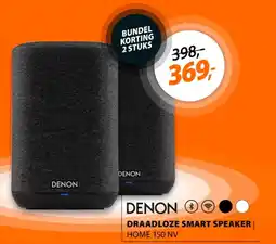 Expert Denon draadloze smart speaker aanbieding