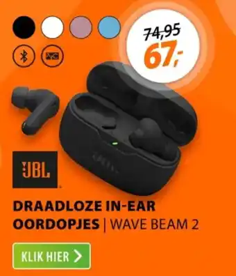 Expert Draadloze in ear oordopjes aanbieding