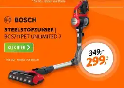 Expert Bosch steelstofzuiger aanbieding