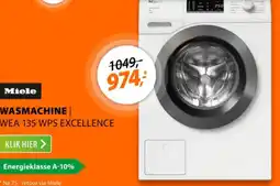Expert Miele wasmachine aanbieding