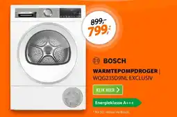 Expert Bosch warmtepompdroger aanbieding