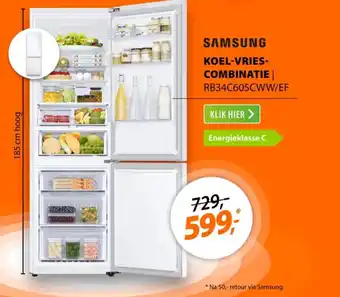 Expert Samsung koel vries combinatie aanbieding