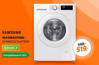 Expert Samsung wasmachine aanbieding