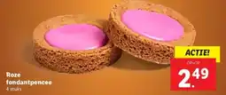 Lidl Roze fondantpencee aanbieding