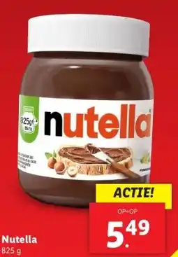 Lidl Nutella aanbieding