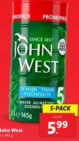 Lidl John West aanbieding