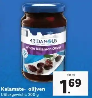 Lidl Kalamate- olijven aanbieding