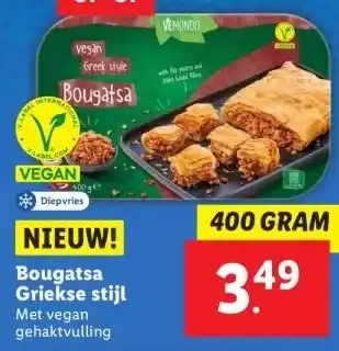 Lidl Bougatsa Griekse stijl aanbieding