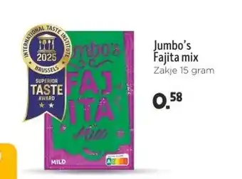 Jumbo Jumbo's Fajita mix aanbieding