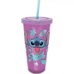 Intertoys Lilo & Stitch beker met rietje - 560 ml aanbieding