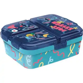 Intertoys Stitch lunchbox met vakken aanbieding