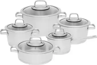 Bol.com BergHOFF Essentials Line Kookpannenset - 5 delig - RVS aanbieding