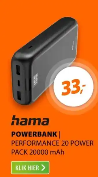 Expert Hama powerbank aanbieding