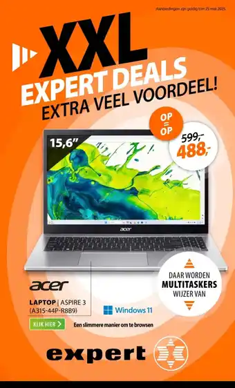 Expert Acer laptop aanbieding