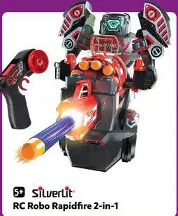 Intertoys Silverlit rc robo rapidfire 2 in 1 aanbieding