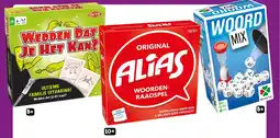 Intertoys Original alias, woord mix, wedden dat je het kan? aanbieding