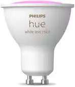 Bol.com Philips Hue Spot - wit en gekleurd licht - 1 pack - GU10 aanbieding