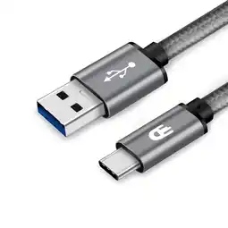 ANWB Drivv. USB naar USB-C Kabel 1 meter Grijs aanbieding