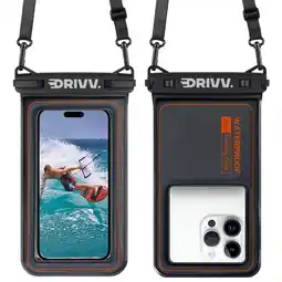 ANWB Drivv. Waterdichte Telefoonhoesje 6.8 Inch Zwart aanbieding