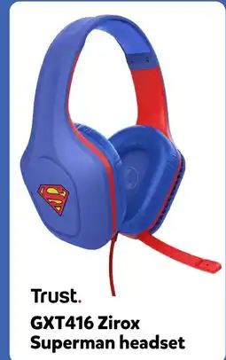 Intertoys Trust gxt416 zirox superman headset aanbieding