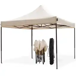 ANWB Lifegoods Partytent 3x3 m Beige aanbieding