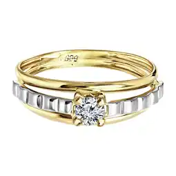 Douglas Lucardi Ring 9 karaat aanbieding