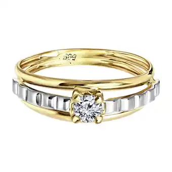 Douglas Lucardi Ring 9 karaat aanbieding