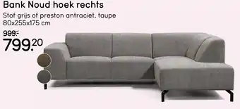 Leen Bakker Bank noud hoek rechts aanbieding