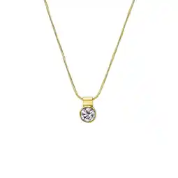 Douglas Lucardi Ketting Staal 45cm -goudkleurig aanbieding