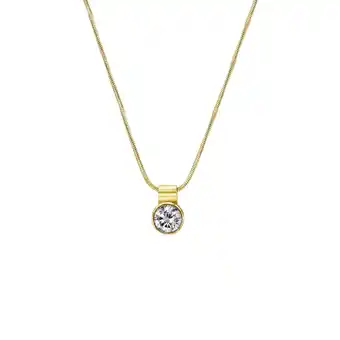 Douglas Lucardi Ketting Staal 45cm -goudkleurig aanbieding