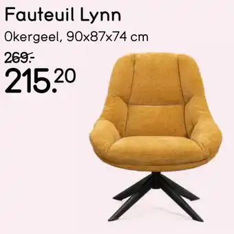 Leen Bakker Fauteuil Lynn aanbieding