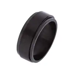 Douglas Lucardi Ring Staal - zwart aanbieding