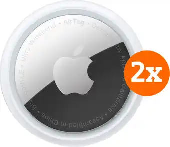 Coolblue Apple AirTag Duo Pack aanbieding