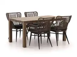 Kees Smit Intenso Busso/ROUGH-S 160cm dining tuinset 5-delig aanbieding