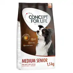 Zooplus Concept for Life honden droogvoer - Medium Senior 1,5 kg aanbieding