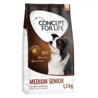 Zooplus Concept for Life honden droogvoer - Medium Senior 1,5 kg aanbieding