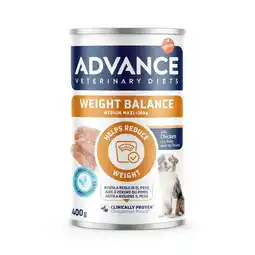 Zooplus Advance Veterinary Diets Weight Balance Medium/Maxi aanbieding
