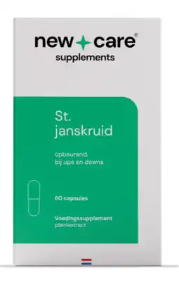 De Online Drogist New Care Sint Janskruid Capsules 60CP aanbieding