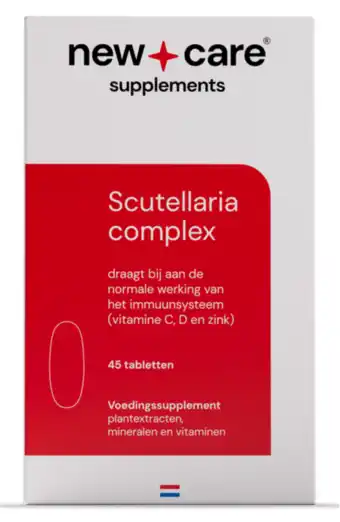 De Online Drogist New Care Scutellaria Complex Tabletten 45TB aanbieding